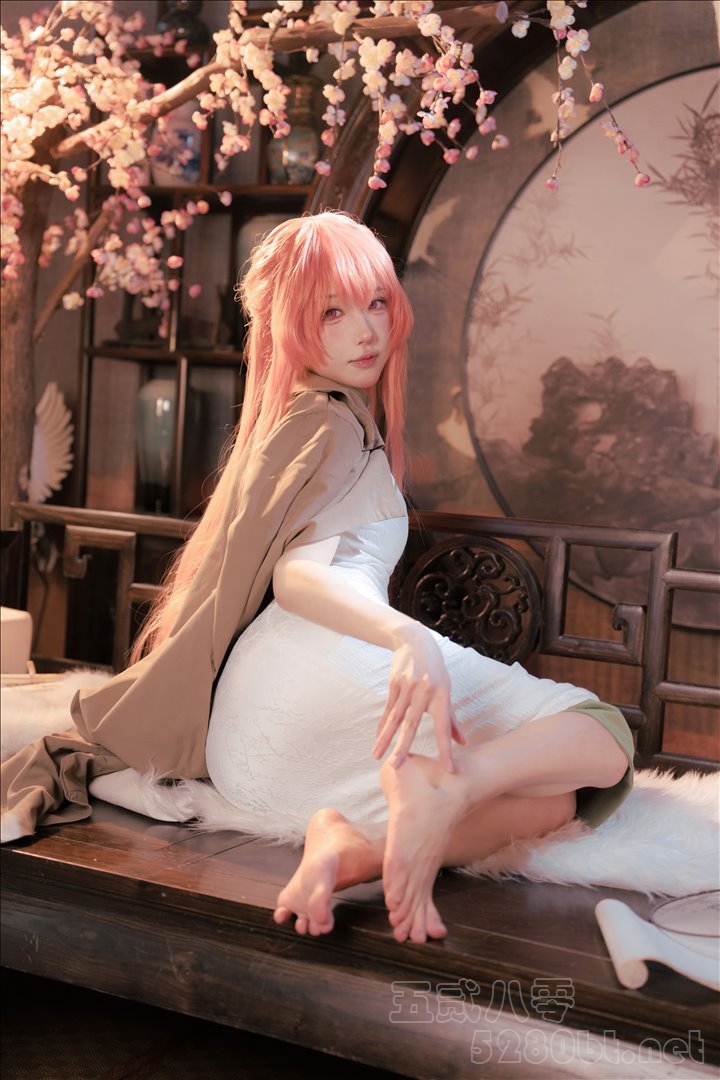 Coser@阿包也是兔娘 VOL.093 碧蓝航线英仙座旗袍[30P-210.5M]推荐预览图